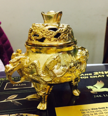 Lưu đốt trầm hương - Xi Mạ Vina Gold Art - Công Ty TNHH Vina Gold Art